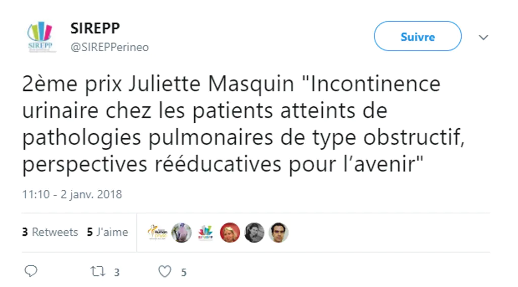 Une nouvelle récompense pour les anciens du CEERRF