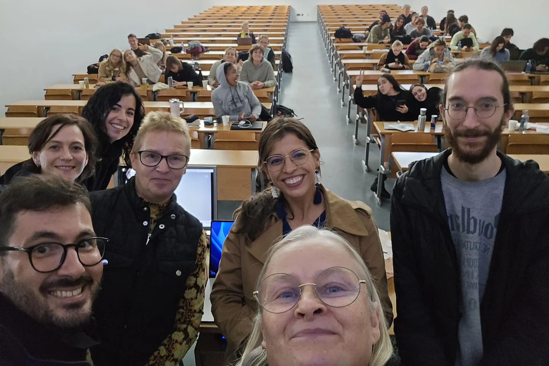 les étudiants du CEERRF à La Corogne 44